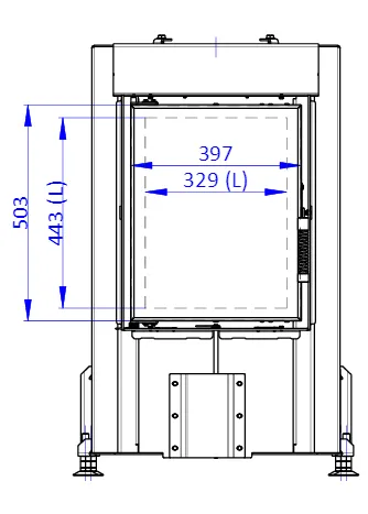 ROMOTOP DYNAMIC T 3G 44.55.01 - krbová vložka rovná pre dlhodobú akumulačnú prevádzku s dvojitým presklením DT3G 01