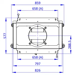 ROMOTOP DYNAMIC T 3G 66.44.01 - krbová vložka tunelová pre dlhodobú akumulačnú prevádzku s dvojitým presklením DT3H 01