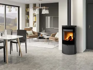 ROMOTOP SONE G keramika s reliéfom - krbové kachle - Keramika Romotop Silver (54505) SONXE 11