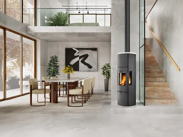 ROMOTOP PARLA H3 S keramika - akumulačné krbové kachle - Keramika Romotop Silver (54505) PARYEHG 10