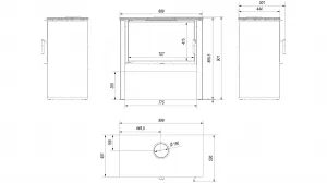 Kratki Juno 12 kW - krbové kachle