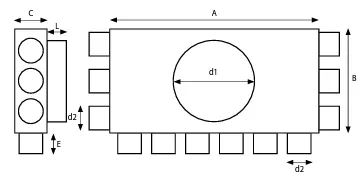 Prodmax | Rozdeľovací box 12×75/200 SK 12x75/200