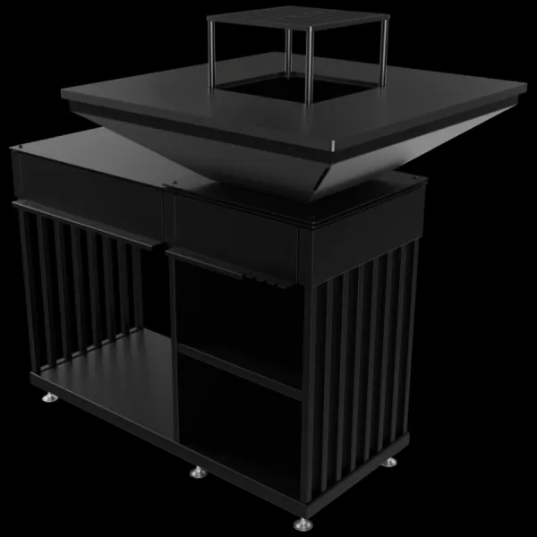Kratki QUADRUM HORIZONTAL - ohnisko s grilom