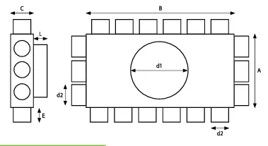 Prodmax | Rozdeľovací box 18×75/200 SK 18x75/200