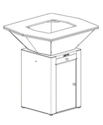DEFRO OLYMPIC BOX - ohnisko s grilom