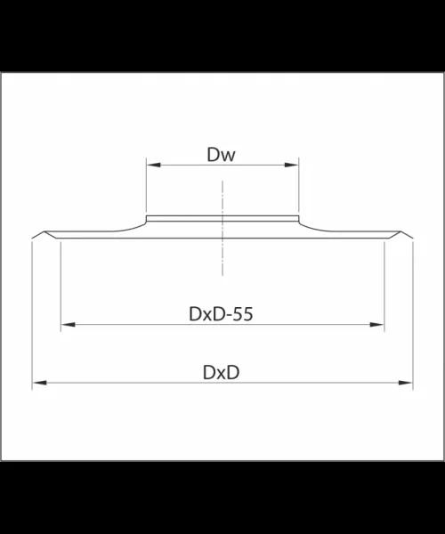 Prodmax | Komínová doska krátka ø80 mm nerez NJ12/80