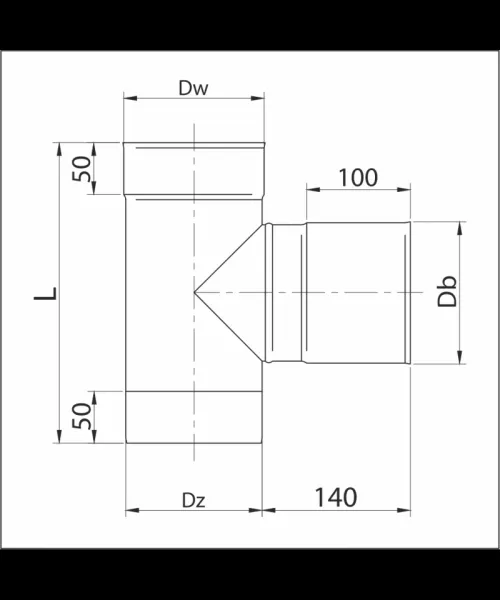 Prodmax | Dvierkový diel okrúhly 400 mm nerez NJ06/400