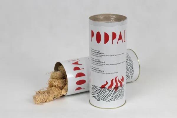Rosler | Drevitý podpaľovac - PODPAL TUBA 40ks