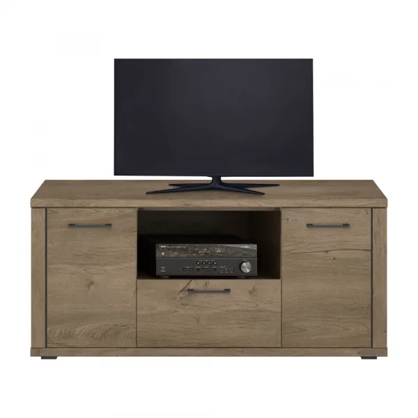 KONDELA Conrad 2D1S tv stolík dub lefkas