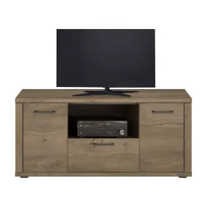 KONDELA Conrad 2D1S tv stolík dub lefkas
