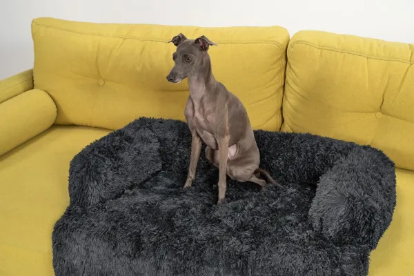 PuppyJoy Rozkladací pelech veľ. M 90x80 cm tmavosivý