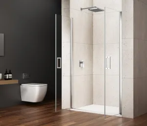 GELCO - LORO sprchové dvere dvojkrídlové 800, číre sklo GN4380