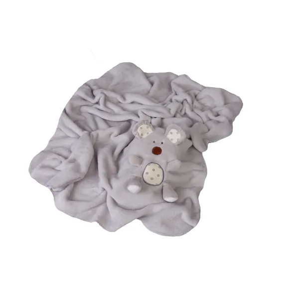 Deka Babymatex Willy 85x100 cm šedá koala