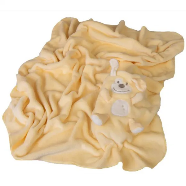 Deka Babymatex Willy 85x100 cm béžový psík