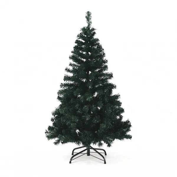 Vianočný stromček s kovovým stojanom, 120 cm, CHRISTMAS TYP 10