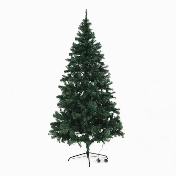 Vianočný stromček so svetielkami, zelená, 220 cm, LED450, CHRISTMAS TYP 5