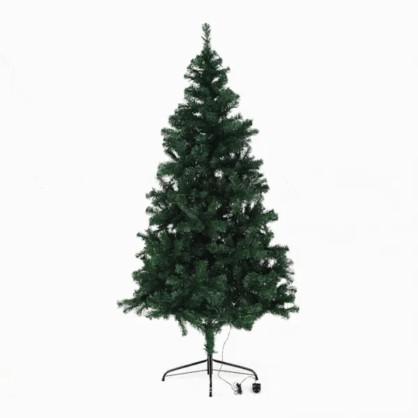 Vianočný stromček so svetielkami, zelená, 180 cm, LED450, CHRISTMAS TYP 5
