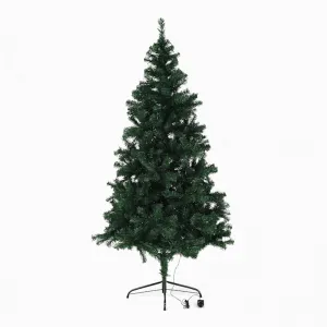 Vianočný stromček so svetielkami, zelená, 180 cm, LED450, CHRISTMAS TYP 5