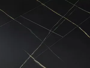 Signal Rozkladací jedálenský stôl GASTON | čierny mramor 100 cm