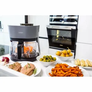 Teplovzdušná fritéza Lauben GlassSteamAir Fryer 4500BG