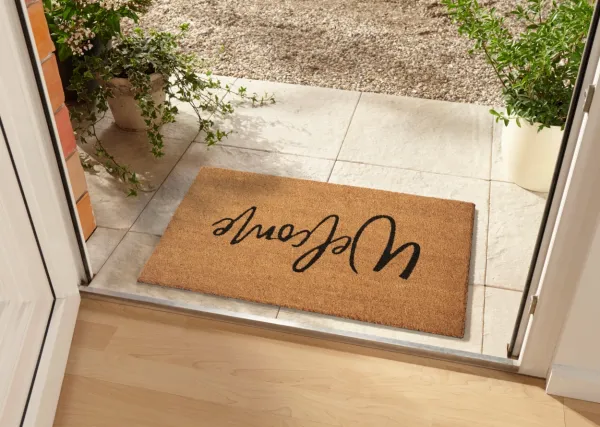 Hanse Home Collection koberce Rohožka Welcome 105570 - na von aj na doma - 45x75 cm
