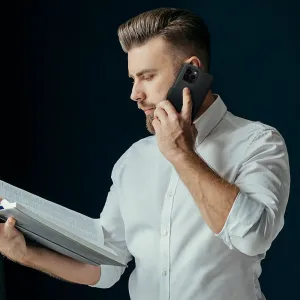 TECH-PROTECT Wallet MagSafe Puzdro pre iPhone 16 Pro Max , Čierne
