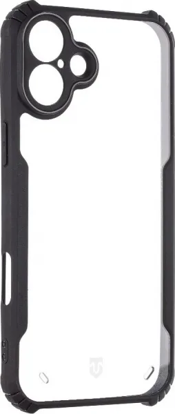 Tactical Quantum Stealth Kryt pro Apple iPhone 16 Plus Clear/Black