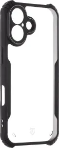 Tactical Quantum Stealth Kryt pro Apple iPhone 16 Clear/Black