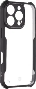 Tactical Quantum Stealth Kryt pro Apple iPhone 16 Pro Clear/Black