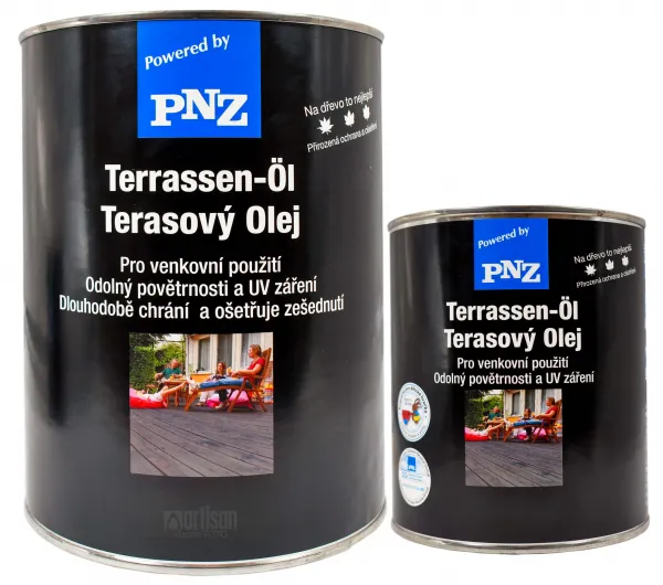 PNZ Terasový olej 2.5 l Čierny