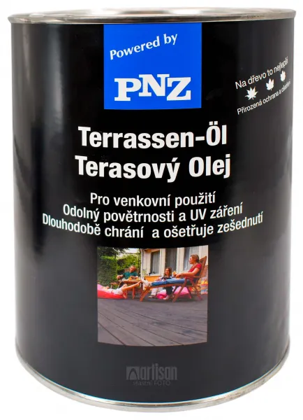 PNZ Terasový olej 2.5 l Čierny