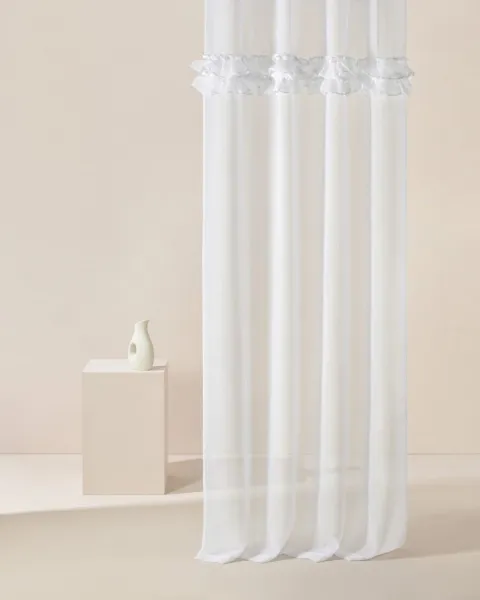 BielazáclonaFRILLAsvolánminastiebornépriechodky300x250cm