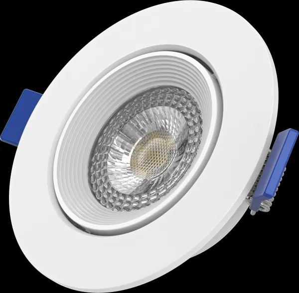 LED podhľadové svietidlo kruh Wellmax 5W Samsung LED - Neutrálna biela