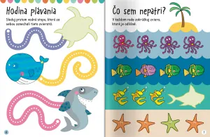 Velké samolepky pre malé ruky Žraloky