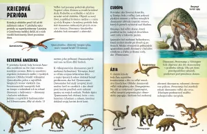 Atlas dinosaurov Kniha so samolepkami