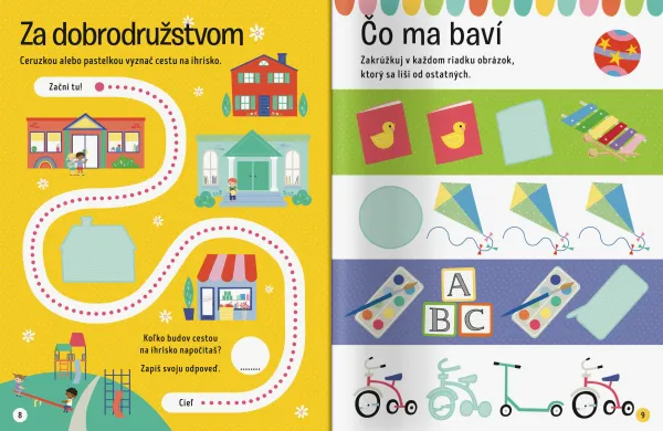Velké samolepky pre malé ruky Já a môj svet