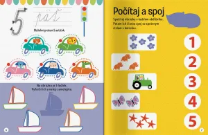 Velké samolepky pre malé ruky  Čísla