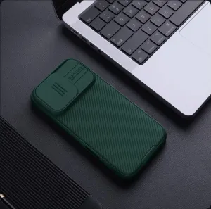 Nillkin CamShield PRO Kryt pre iPhone 16 Pro, Tmavozelený