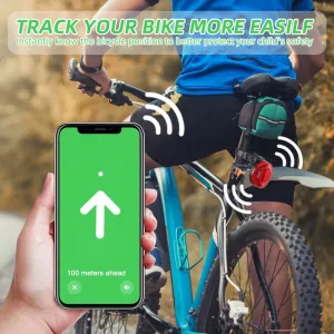 Innocent Bike Rear Reflector Light with AirTag Holder