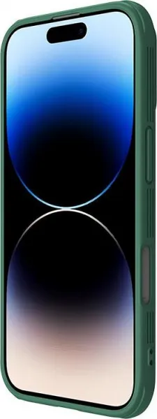 Nillkin Camshield, iPhone 16 Plus, zelený