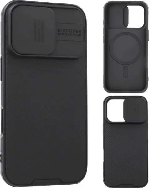 Nillkin Camshield Pro Magnetic, iPhone 16 Pro, čierny