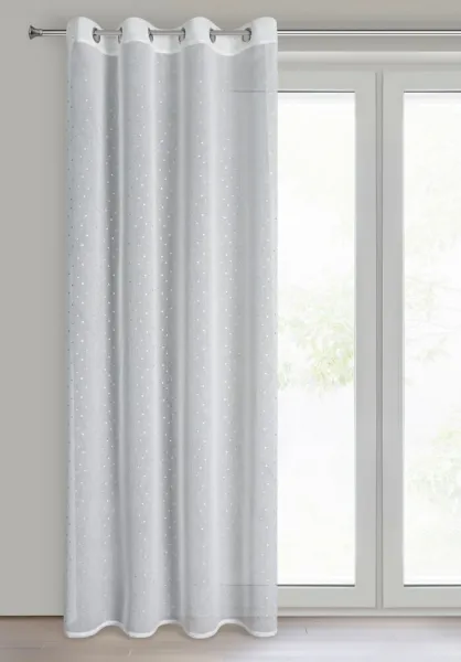 DekorStyle Závěs GINA 140x250 cm bílý