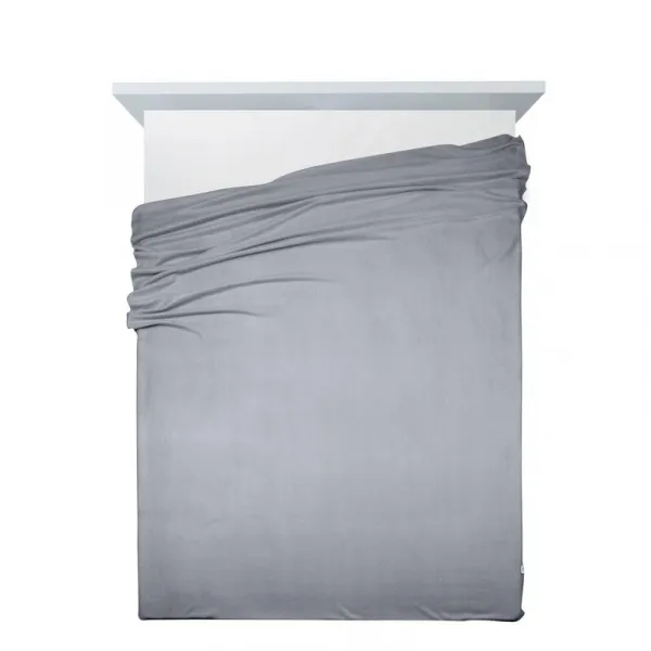 DekorStyle Fleecová deka POLAR 150x200 cm stříbrná 