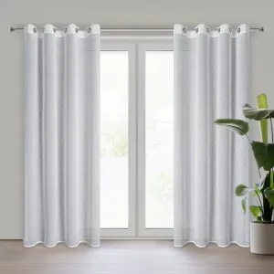 DekorStyle Závěs GINA 140x250 cm bílý