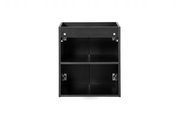 ArtCom Kúpeľňová skrinka s doskou NOVA Black D50/3 | 50 cm
