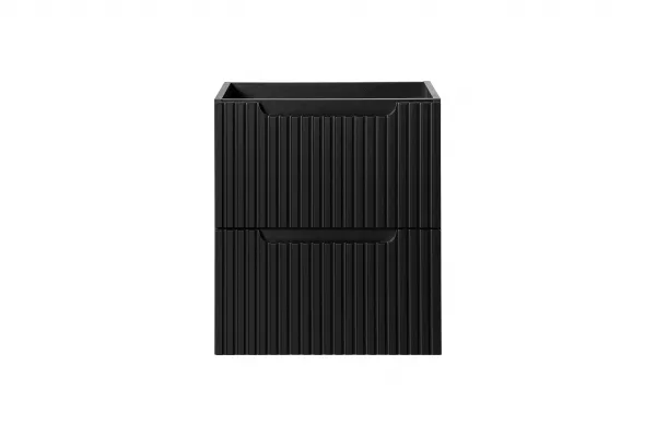 ArtCom Kúpeľňová skrinka s doskou NOVA Black D50/2 | 50 cm