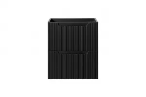 ArtCom Kúpeľňová skrinka s doskou NOVA Black D50/2 | 50 cm