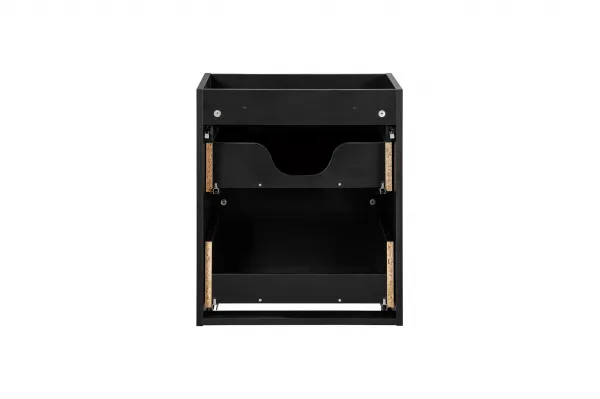 ArtCom Kúpeľňová skrinka s doskou NOVA Black D50/2 | 50 cm