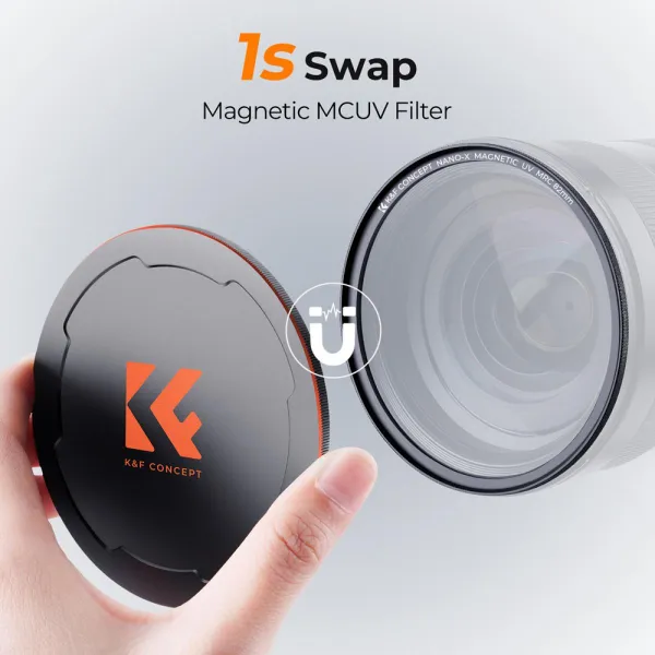 K&F Concept K&F 58MM magnetický MCUV filter 33643