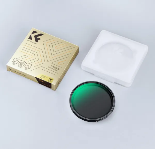 K&F Concept K&F 72MM D Series Variabilný/Fader ND filter, ND2~ND32, W/O Black Cross 35398